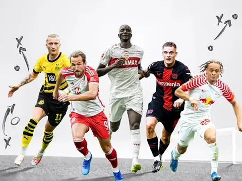 Bundesliga nhiều cơ hội giành 5 suất dự C1 mùa sau