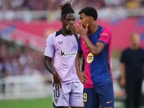 5 điểm nhấn Barcelona 2-1 Athletic Club: Khác biệt Lamine Yamal; Laporta và Nico Williams bị la ó