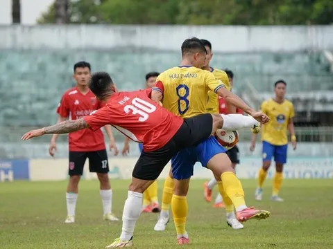 Long An và Đồng Tháp chia điểm trong trận derby miền Tây