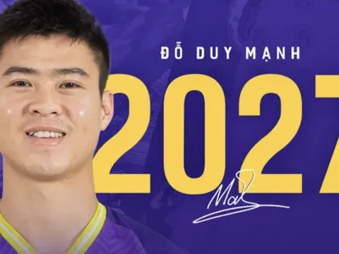 CHÍNH THỨC: Ở lại Hà Nội FC, Duy Mạnh nhận phí lót tay khủng