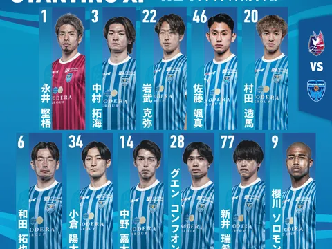 Công Phượng lần đầu đá chính cho Yokohama FC