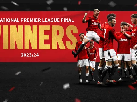 Đội trẻ Man Utd hủy diệt cả giải đấu, giành cú 'ăn 3' lịch sử