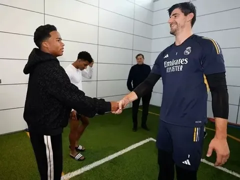 Endrick xuất hiện tại Real Madrid