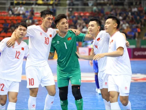 Vào tứ kết giải châu Á, HLV ĐT Futsal Việt Nam nói gì?