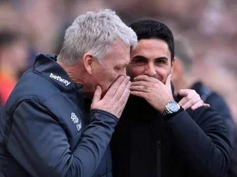 Đấu Man City, David Moyes dội 'gáo nước lạnh' vào fan Arsenal