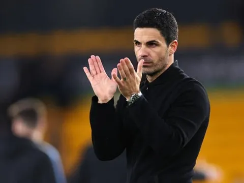 Mikel Arteta hài lòng về chiến thắng trước Wolves