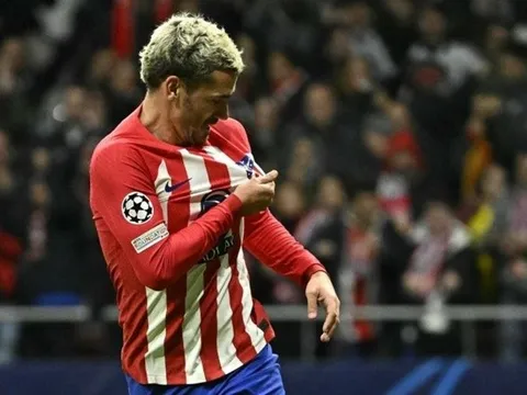 Griezmann lỡ cơ hội lập kỷ lục trong năm 2023