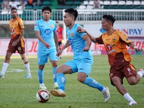 Bùi Tiến Dũng cản 11m giúp HAGL chặn bước Nam Định; SLNA hút chết trước TP.HCM