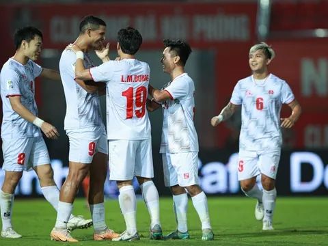 Hải phòng đại thắng Hougang United ngày chia tay AFC Cup