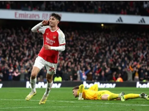 Havertz nổ súng, Arsenal chiếm lấy ngôi đầu Premier League
