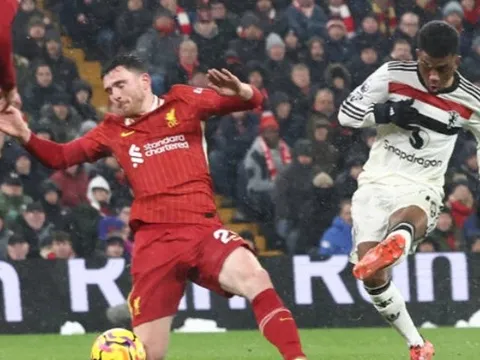 "Lại là cánh phải của Liverpool! Thêm một khoảnh khắc đỉnh cao của Amad Diallo"