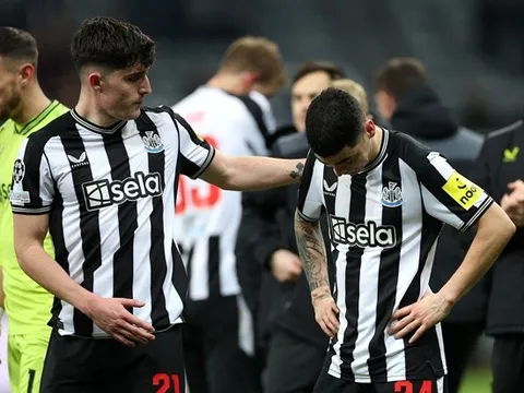 Newcastle vẫn chỉ là "đàn em" tại Champions League
