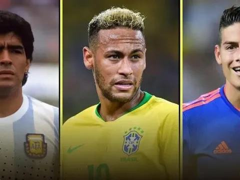 Những siêu sao Nam Mỹ chưa vô địch Copa America: Neymar, Pele, Maradona