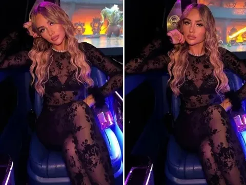 Nữ cầu thủ hớp hồn đấng mày râu bằng đồ xuyên thấu