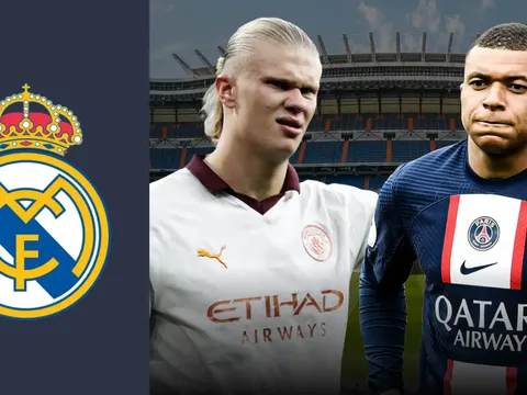 Real cấm các cổ động viên in tên Mbappe và Haaland