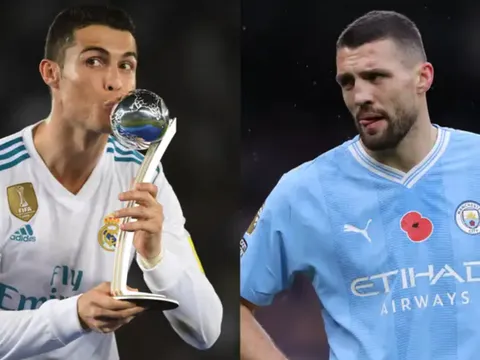 Ronaldo sắp bị tiền vệ của Man City vượt mặt