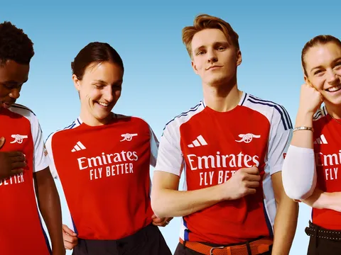CHÍNH THỨC! Arsenal công bố áo đấu mùa 2024/25 tuyệt đẹp