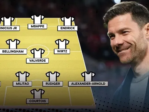 Siêu đội hình Real nếu bổ nhiệm Xabi Alonso