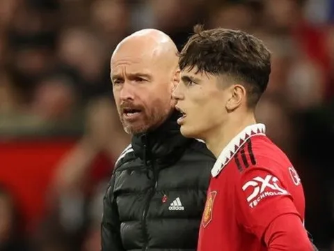 Ten Hag tha thứ cho hành động nông nổi của Garnacho