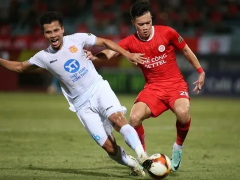 Để Thể Công Viettel lội ngược dòng, Nam Định vấp ngã trong cuộc đua vô địch