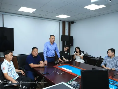 Tranh thủ quãng nghĩ V-League, VFF tập huấn trọng tài VAR