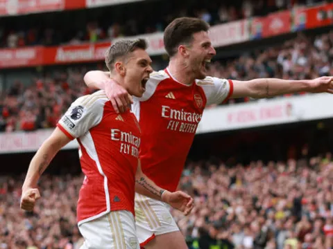 TRỰC TIẾP Arsenal 3-0 Bournemouth (KT): Rice chốt hạ trận đấu