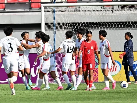 Indonesia lại thua 9 bàn trắng, U17 nữ Philippines cay đắng chia tay giải châu Á