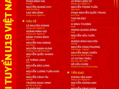 Cầu thủ Việt Kiều được trao cơ hội tại U19 Việt Nam