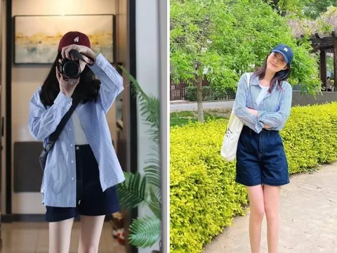 Xanh nhạt – gam màu tinh giản giúp outfit công sở mùa hè trông nhẹ nhàng mà vẫn sang