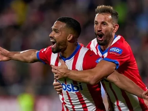 Girona chạm một tay đến tấm vé Champions League