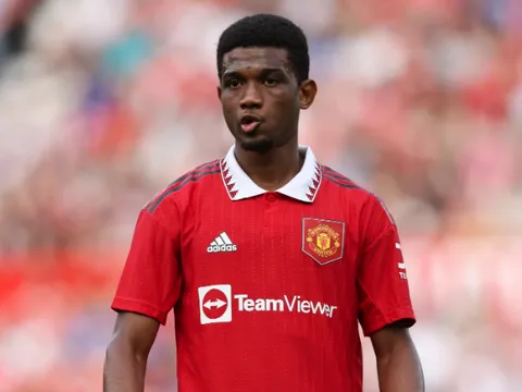 M.U xác định bến đỗ tiếp theo cho Amad Diallo