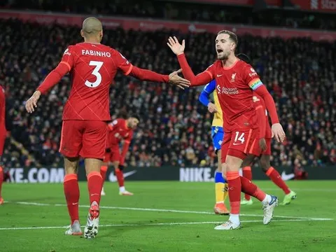 Không thể ngăn cản bộ 3 hàng tiền vệ của Liverpool
