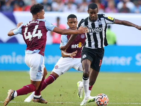 Newcastle và Aston Villa rượt đuổi nghẹt thở ở trận cầu 6 bàn