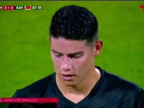 James Rodriguez có màn ra mắt đội bóng mới thảm họa