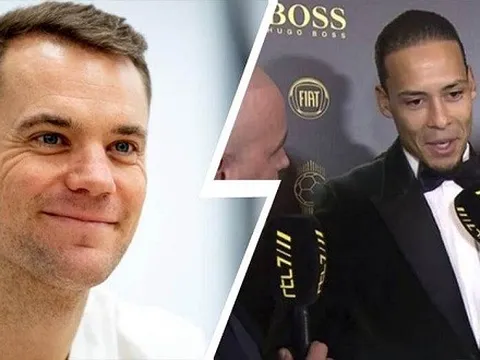 CHOÁNG! Neuer không bất ngờ, nói thẳng lý do Messi giành QBV thay vì Van Dijk
