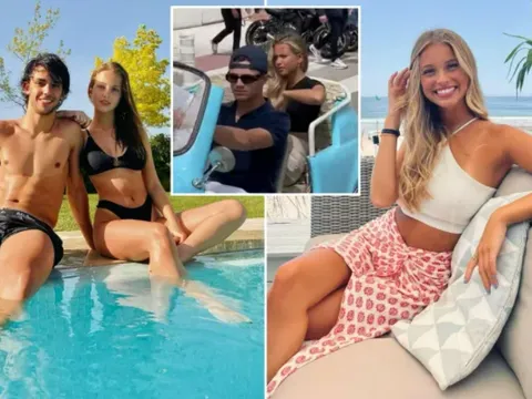 Wenger sánh vai bên người đẹp bí ẩn