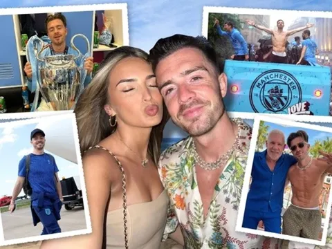 1 tháng bay khắp thế giới của Grealish