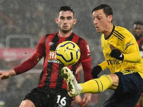 Điểm nhấn Bournemouth 1-1 Arsenal: Ozil hồi sinh; Dấu ấn của Arteta