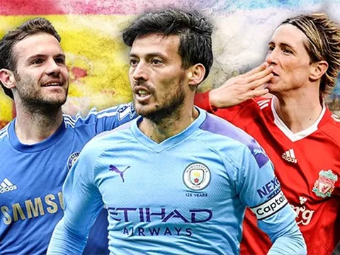 10 cầu thủ Tây Ban Nha xuất sắc nhất trong lịch sử Premier League
