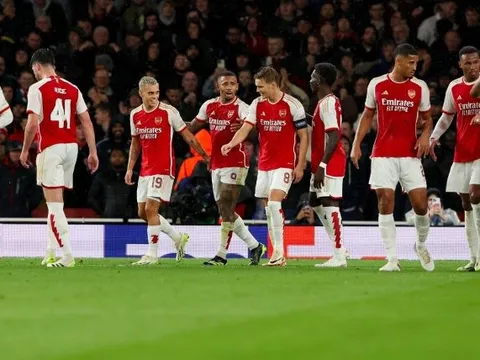 10 thống kê ấn tượng trong ngày trở lại Champions League của Arsenal