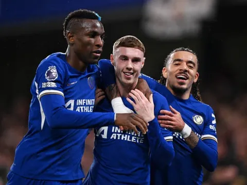 10 thống kê Chelsea 4-3 Man Utd: Palmer là "khắc tinh" của Quỷ đỏ