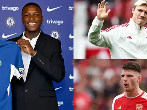 10 thương vụ gây choáng váng TTCN năm 2023: 116 triệu bảng; 2 tân binh Arsenal