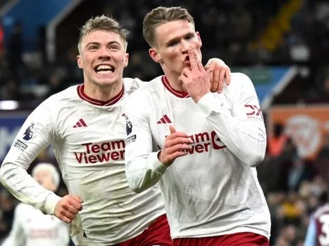 Chấm điểm Man United trận thắng Aston Villa: Cứu tinh McTominay