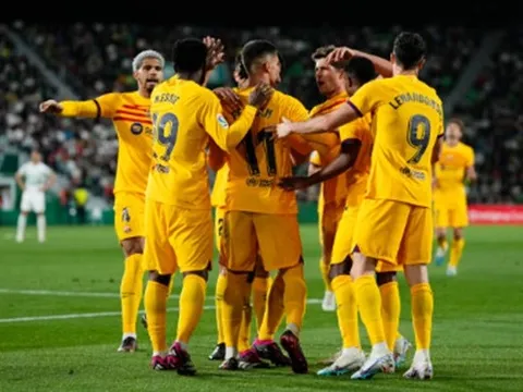 Mở tiệc bàn thắng, Barca độc bước tại La Liga