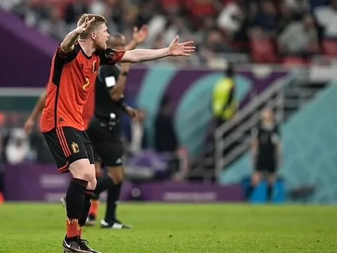 Thất vọng tột cùng, De Bruyne nhắc đến Man City khi chê tuyển Bỉ