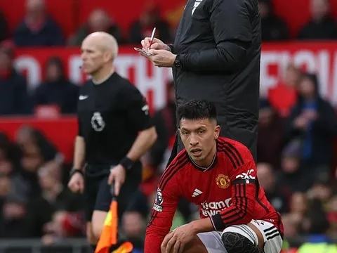 Tình trạng phòng thay đồ M.U khi không có Lisandro Martinez