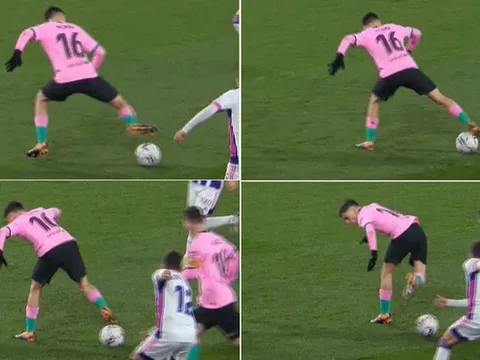 Thi triển tuyệt kỹ giật gót, sao trẻ Barca giúp Messi lập siêu kỷ lục