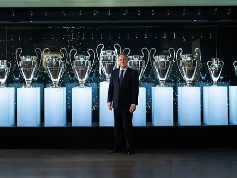 Florentino Perez sánh ngang Santiago Bernabeu