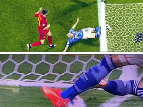 Bàn thắng ma của người Nhật loại đội tuyển Đức?