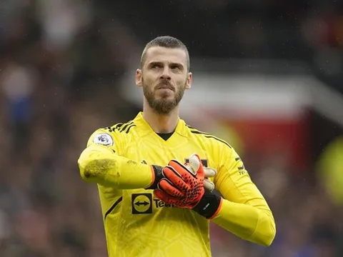 De Gea chính thức giành Găng tay vàng 2022/2023